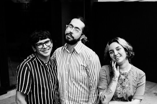 Colleagues posing together portrait