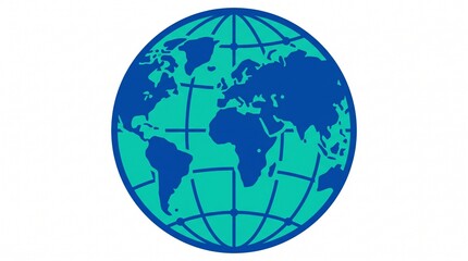 Fototapeta premium earth globe vector illustration