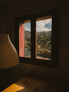 window to the mountain