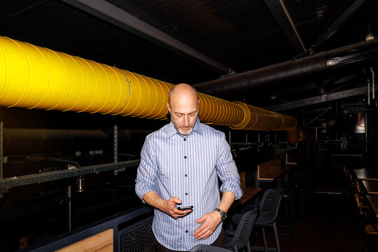Man with phone