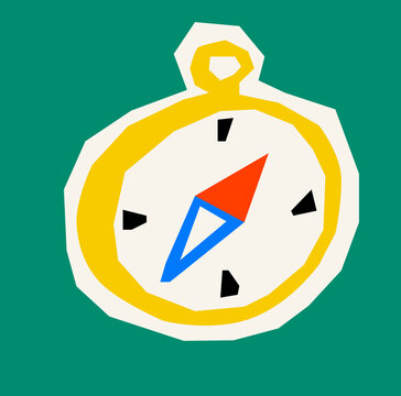 compass icon with arrow