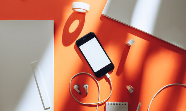 Office stationary mock up 
