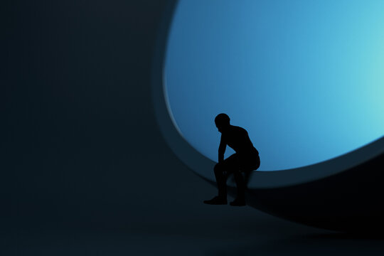 3D portal seat silhouette