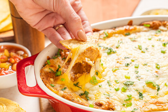 Cheesy Bean Dip