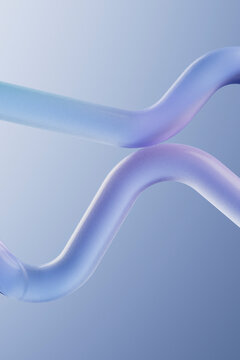 Minimal Crossing Curves in Soft Gradient