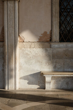 Venice architectural details at sunrise