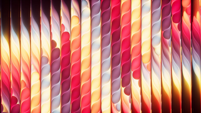 Warm Glass Vertical Background