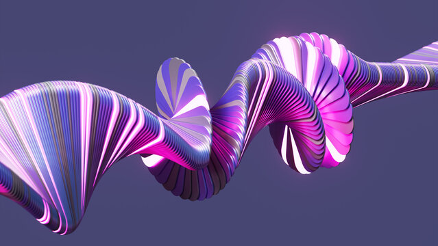 Fintech Abstract Wave Background