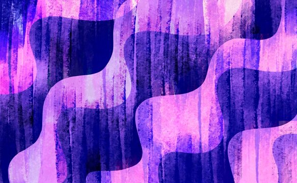 Wavy Structural Lines &ndash; Abstract Textured Background