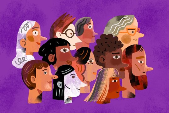 Diverse People Profiles &ndash; Diversity and Inclusion Concept