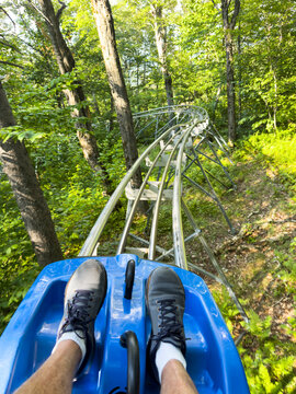 Mountain Slide summer fun mountain 