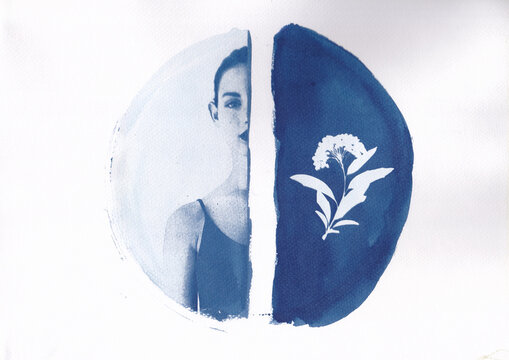Cyanotype duality concept