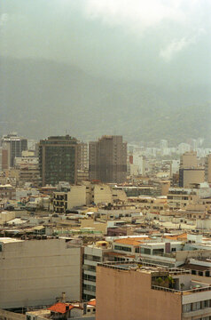 Dense Rooftops in Rio