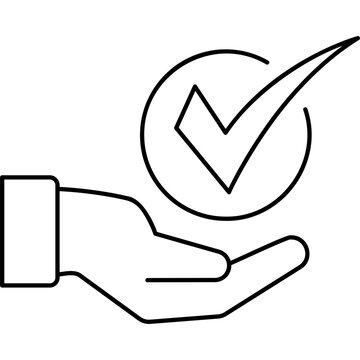 Line Confirm Icon