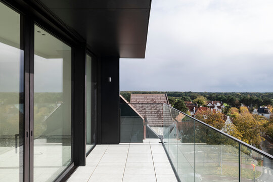 terrace of apartment