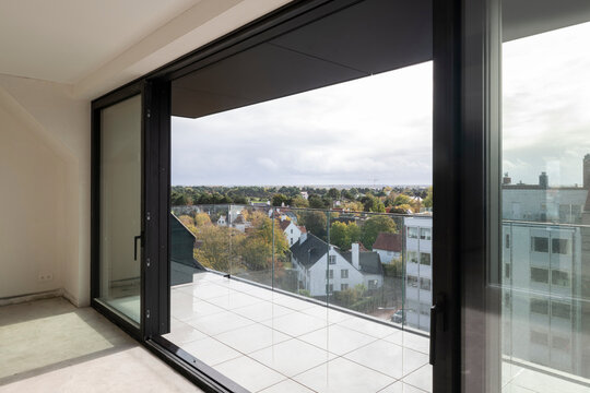 terrace of apartment