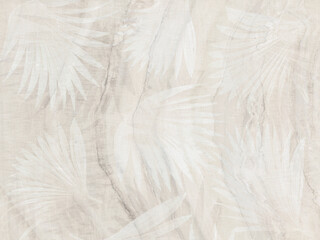 Ethereal Tropical Botanical with Marble Stripes © Roberto