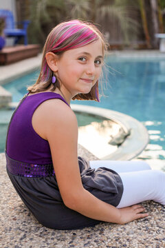 Adorable tween