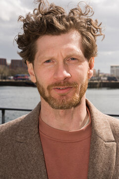 Man portrait At Liverpool Waterfront