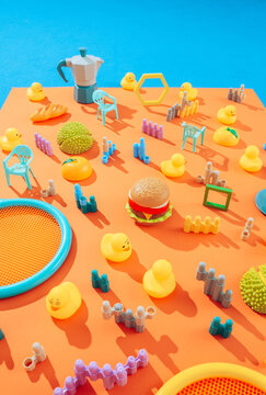 Plastic mess