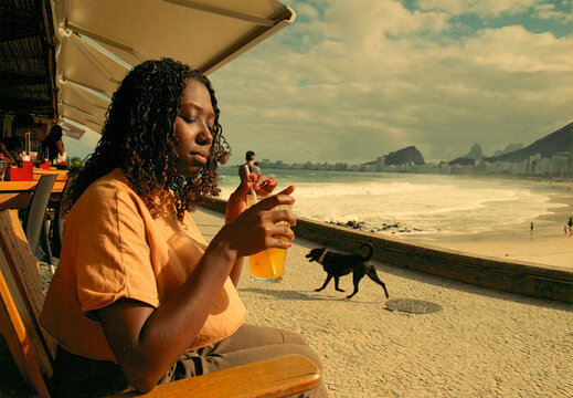 Seaside Juice Break