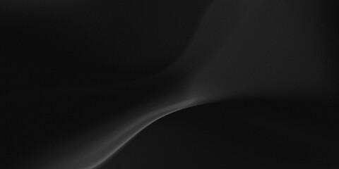 Obraz premium luxury black gradient background combined with soft gray gradient, thin grain texture, and very subtle tonal transitions