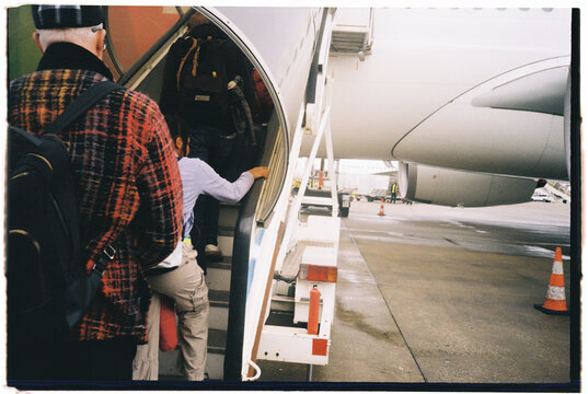 Boarding Flight Airport Outdoor s