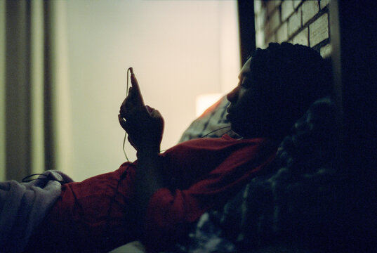 Bed Phone Glow