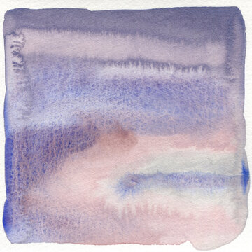 Delicate violet ad pink art
