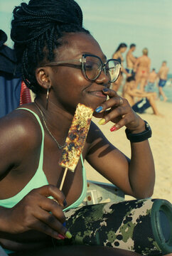 Smiling Beach Snack