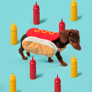 Dachshund Hotdog Costume