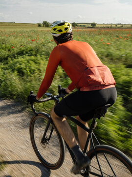 Gravel bike in spring