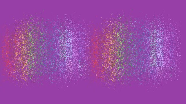 Abstract Purple Particle Motion Graphics Background