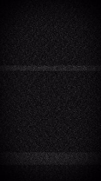 CRT TV Power On Off Retro Static Noise VHS Glitch Analog Television Screen Effect Vertical 4K