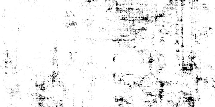 Grunge texture background with black smudges and scratches on white surface vector graphic design element