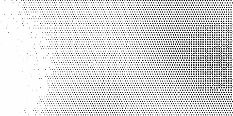Naklejka premium dot gradient halftone pattern dots black white monochrome