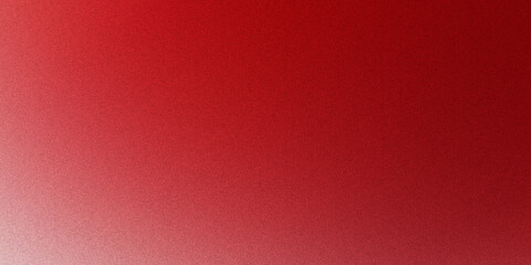 Fototapeta premium Gradient red texture with subtle light grain and smooth color transition for elegant banner design or holiday greeting cards.