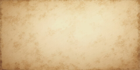 Fototapeta premium A vintage aged paper texture background featuring a stained and grungy antique parchment surface with a worn retro design pattern