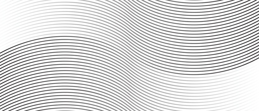 abstract gradient curve edgy line pattern design.