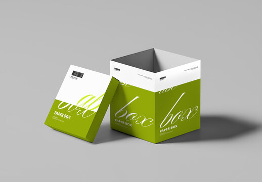 Box Mockup Template
