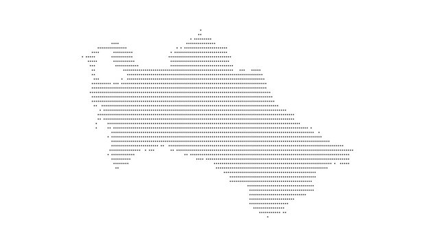Turkmenistan Country Map Vector Illustration with dotted, Border, and Geographic Shape Featuring Ashgabat Capital, Central Asia Region, and Caspian Sea for Travel and Cartography Use