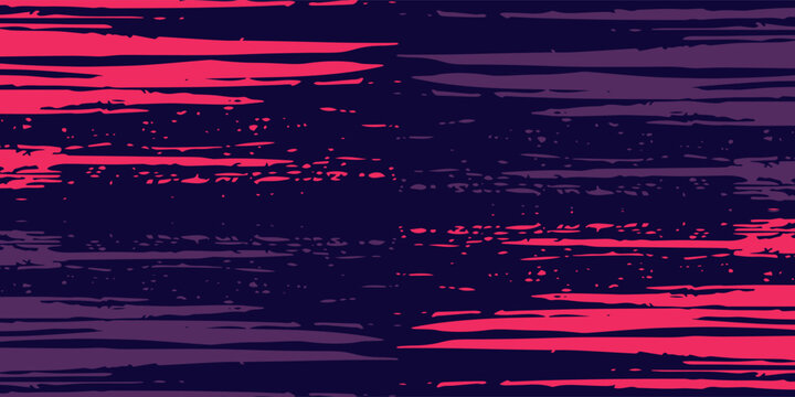 neon background brush game blue pink purple banner abstract paint stain vintage modern car wrap sticker, vector illustration,