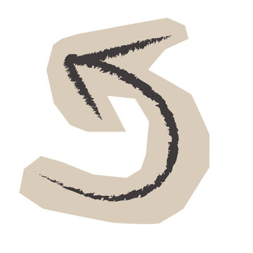 Scrapbook Return Arrow