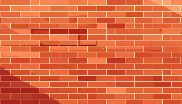Red brick wall texture background