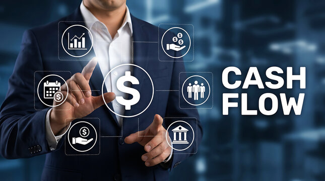Digital Cash Flow Strategy Management Financial Technology Business Growth