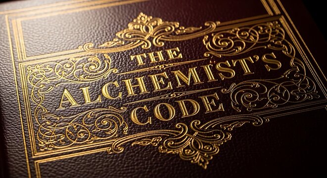 The alchemists code book cover detail
