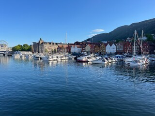 Fototapeta premium scenery in Bergen, Norway, Nordic Countries 