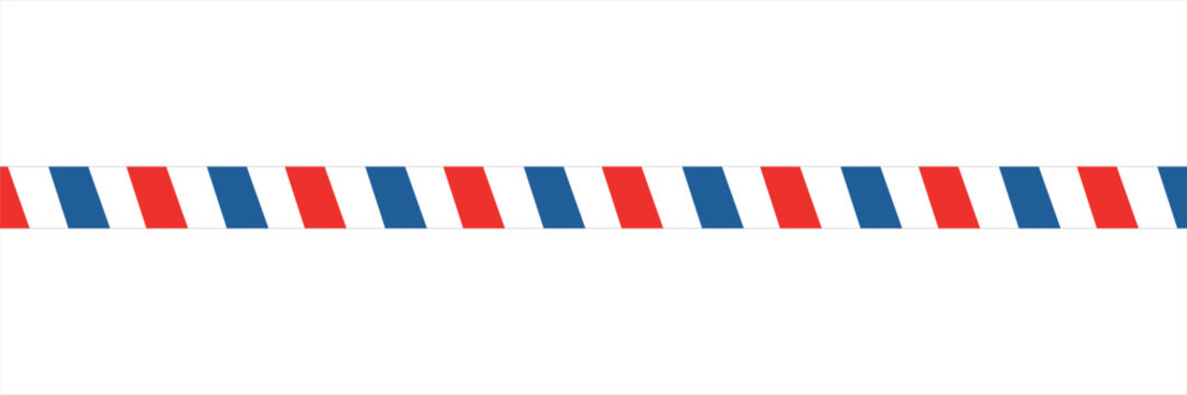 Airmail envelope frame with blue and red stripes on white background. International vintage letter border. Retro air mail postcard. Blank envelope.