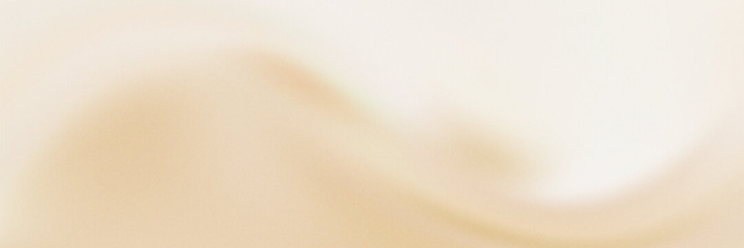 Smooth beige gradient background. Soft neutral liquid wallpaper. Universal nude color texture for banner, flyer, presentation. Abstract blurred backdrop cover. Vector illustration.