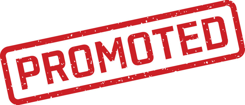 Promoted red stamp